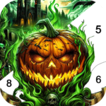 Halloween Witch Coloring Games Mod Apk 1.0.72 Unlimited Money